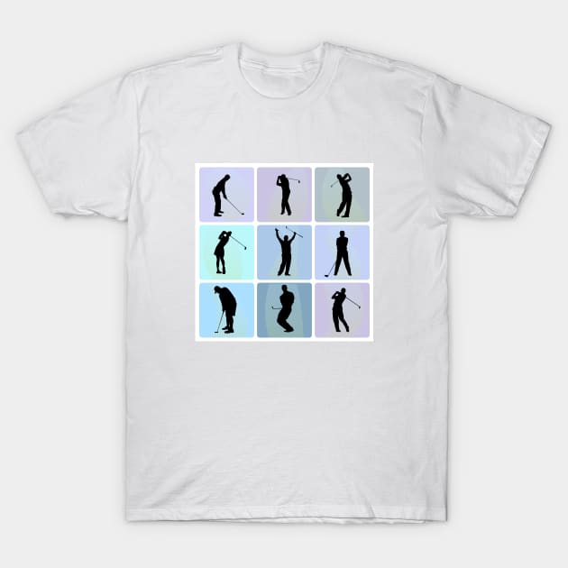 golfers T-Shirt by haizuladri78